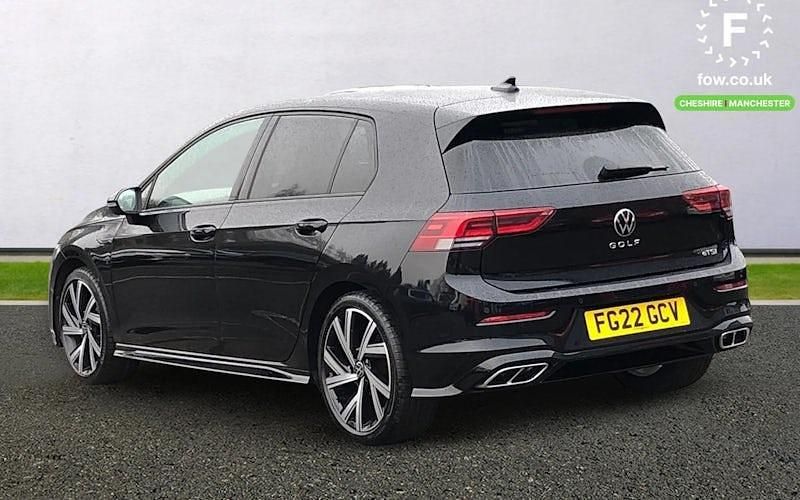 Used VW Golf VIII R-line 150 HP (110 kW) 2022 Black Hatchback