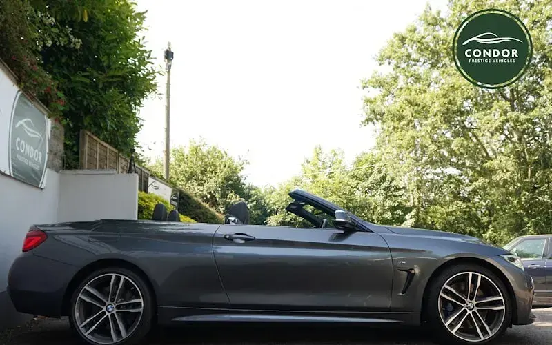 Used BMW 435 M Sport 313 HP (230 kW) 2018 Grey Cabriolet