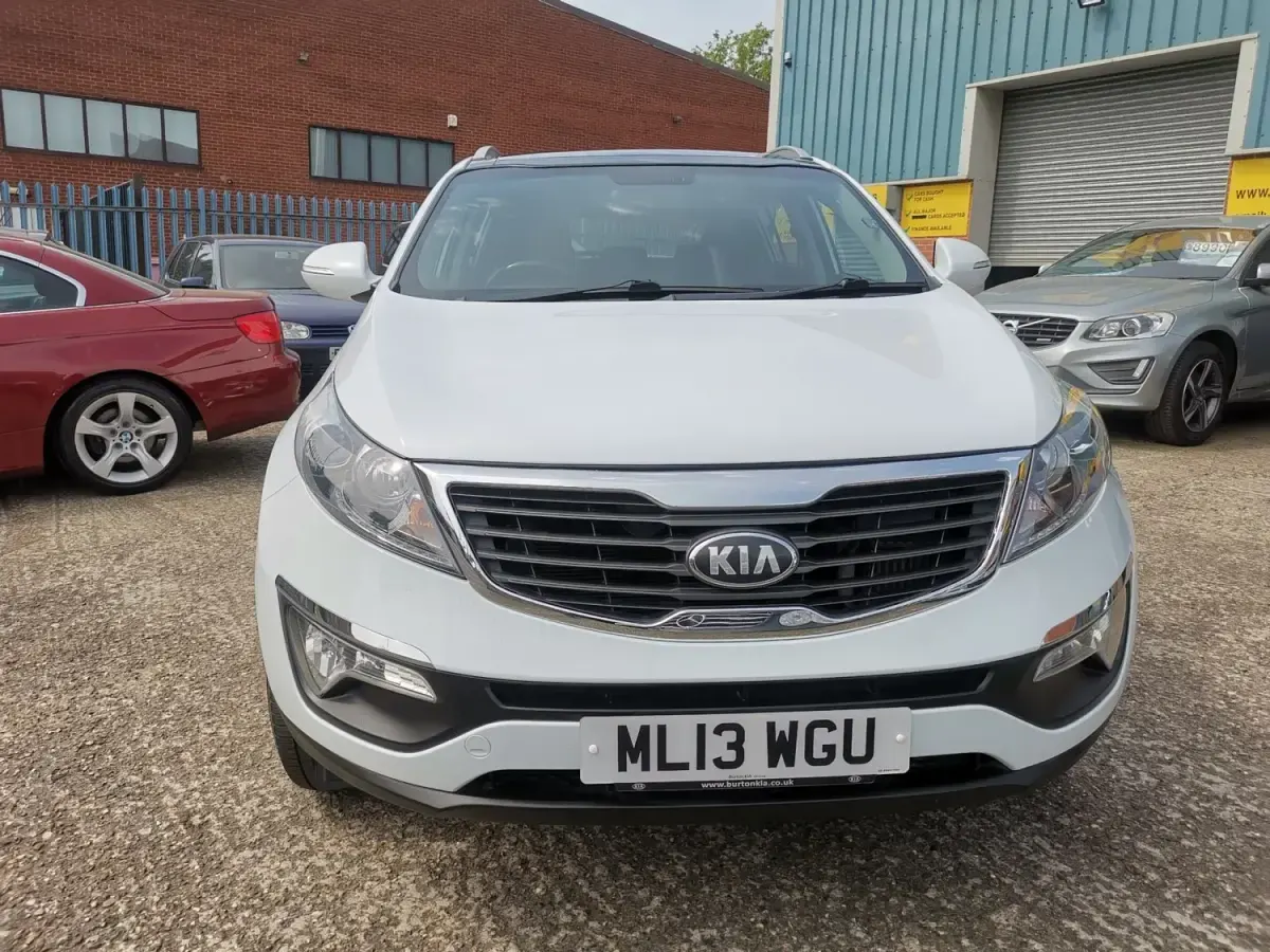 Używany Kia Sportage 115 KM (84 kW) 2013 Biały SUV