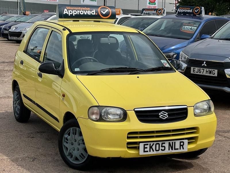 Yellow Used 2005 Suzuki Alto GL Hatchback | £2,475 - Image 1/3