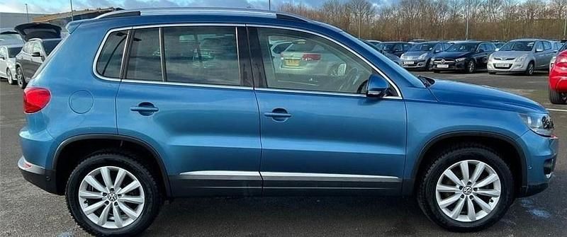 Używany VW Tiguan Match 150 KM (110 kW) 2015 Niebieski SUV