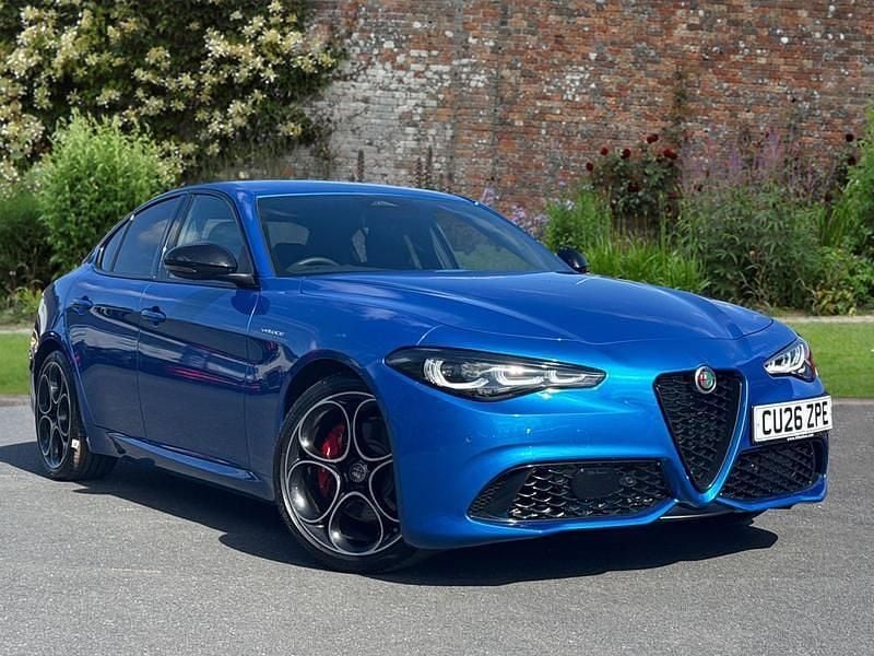 New Alfa Romeo Giulia Sprint 276 HP (202 kW) 2026 Misano blue 756 Sedan