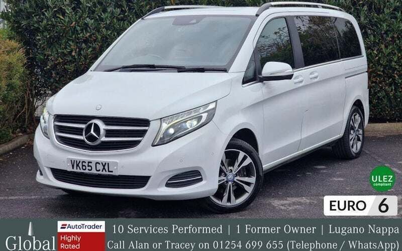 White Used 2015 Mercedes V220 MPV | £23,995 (Super price) - Image 1/4