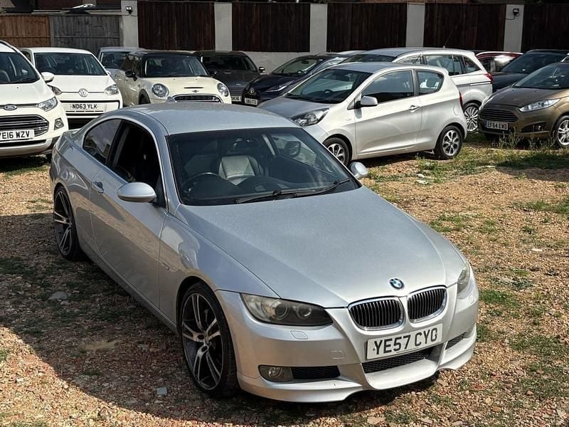 Silver Used 2007 BMW 330 Coupe | £1,999 (Good price) - Image 1/4