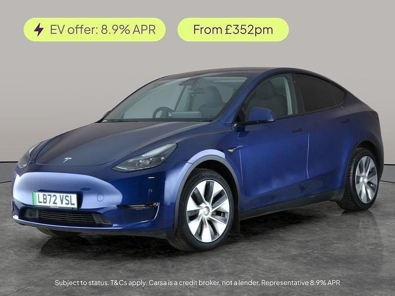 Blue Used 2022 Tesla Model Y SUV | £24,013 (Fair price) - Image 1/3
