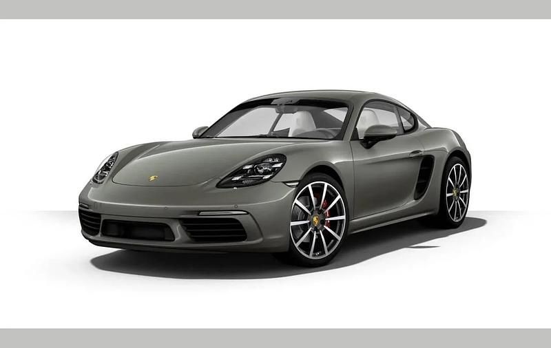 Used Porsche Cayman 344 HP (253 kW) 2021 Green Coupe