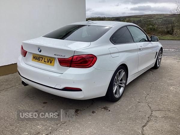 Used BMW 420 Sport Line 2017 White Coupe