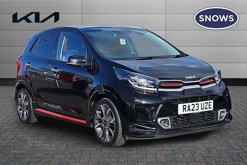 Black Used 2023 Kia Picanto 4 Hatchback | £14,674 (Fair price) - Image 1/4