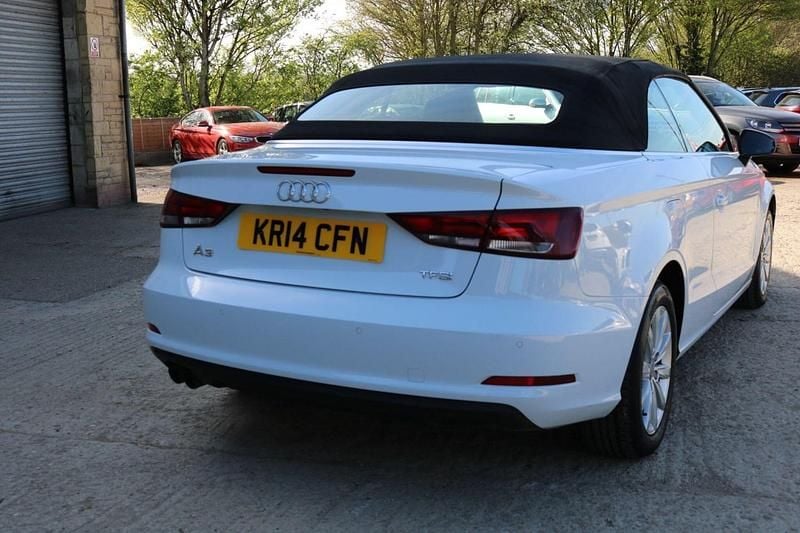 Used Audi A3 Cabriolet Business 2014 White Cabriolet