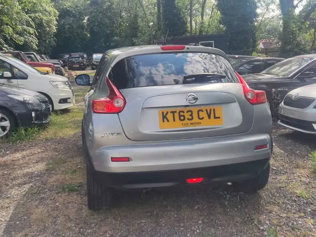 Used Nissan Juke N-TEC 2014 Silver SUV