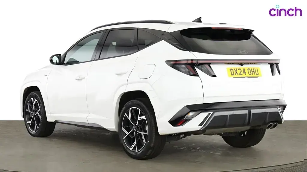 Used Hyundai Tucson N Line 2024 White SUV