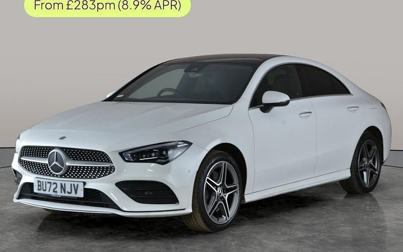 Used Mercedes CLA250e AMG Line Premium Plus 218 HP (160 kW) 2022 White Sedan