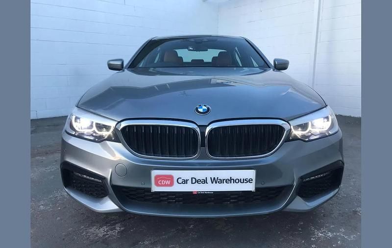 Used BMW 520 M Sport 188 HP (138 kW) 2017 Blue Sedan