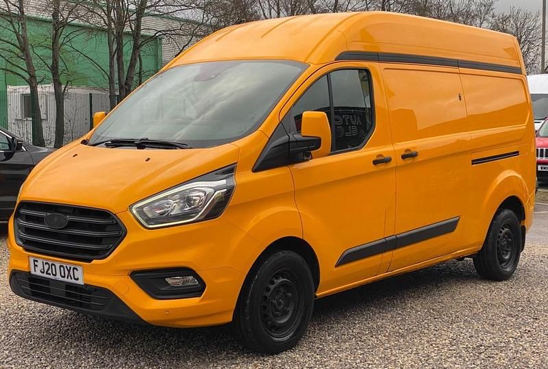 Used Ford Transit Custom Trend 130 HP (95 kW) 2020 Yellow Van