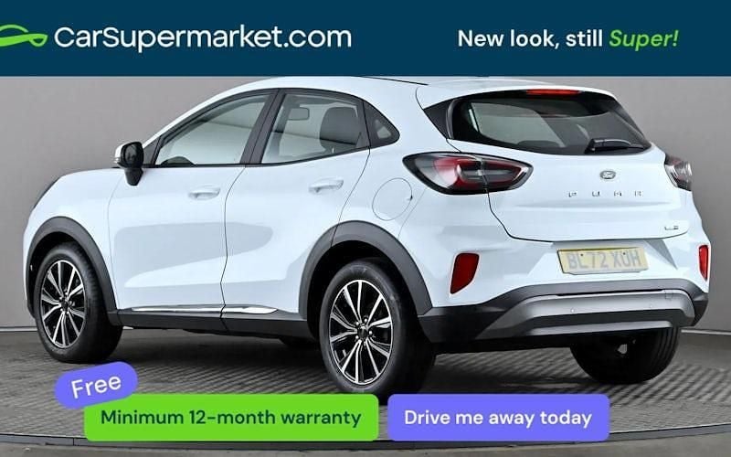 Used Ford Puma Titanium 155 HP (114 kW) 2023 White SUV