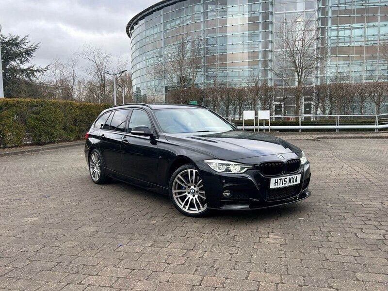 Black Used 2015 BMW 320 M Sport Estate | £14,350 (Fair price) - Image 1/4