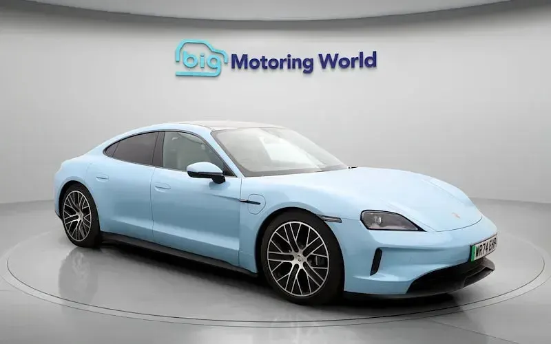 Used Porsche Taycan Performance Package 300 kW (408 HP) 2024 Blue Sedan