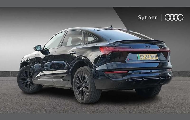 Used Audi Q8 e-tron Black Edition 300 kW (408 HP) 2024 Black SUV