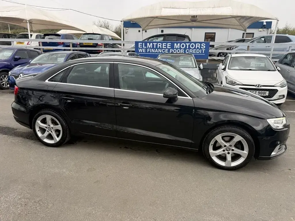 Used Audi A3 Sport 116 HP (85 kW) 2018 Black Sedan