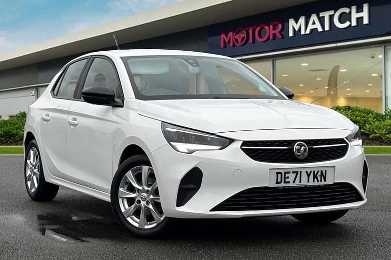 Used Vauxhall Corsa 2021 White Hatchback