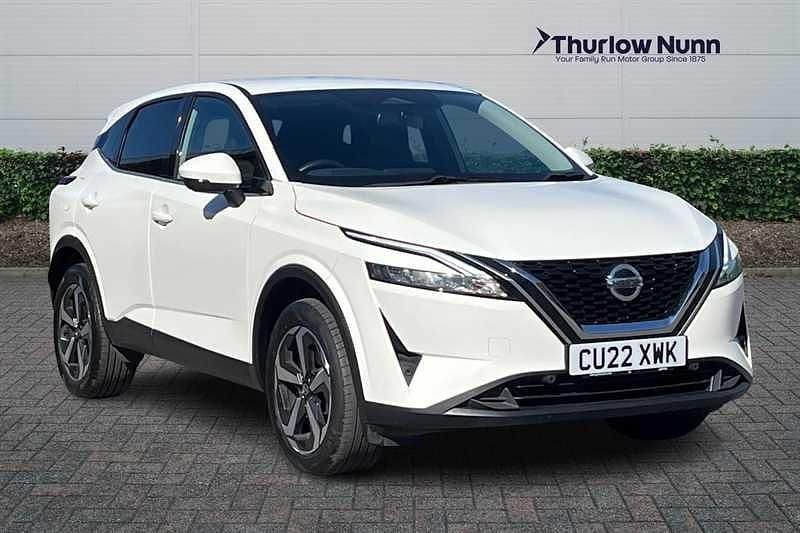 Used Nissan Qashqai N-Connecta 158 HP (116 kW) 2022 White SUV