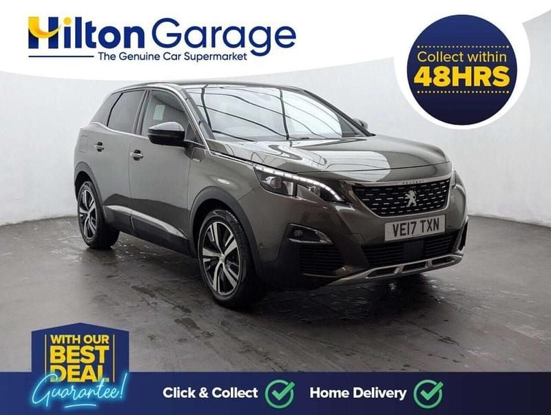 Used Peugeot 3008 GT-line 2017 Grey SUV