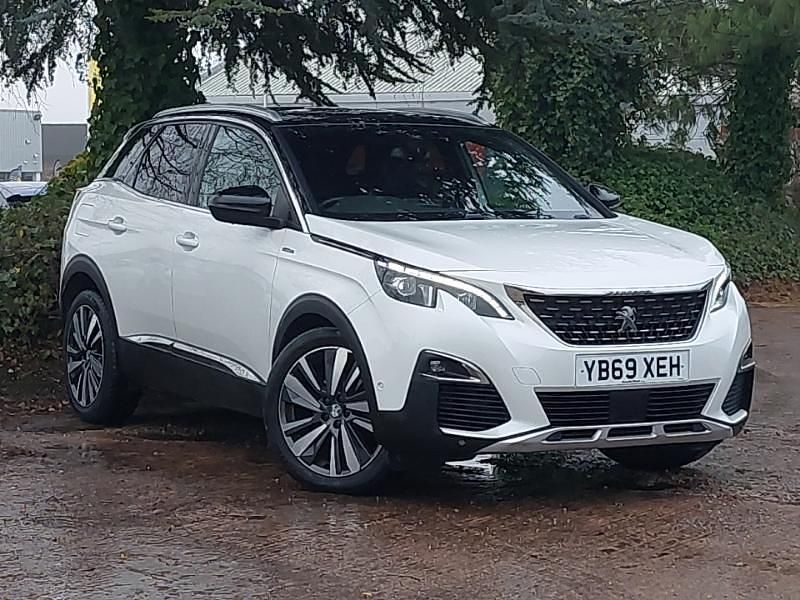 White Used 2019 Peugeot 3008 Premium SUV | £12,998 (Fair price) - Image 1/4