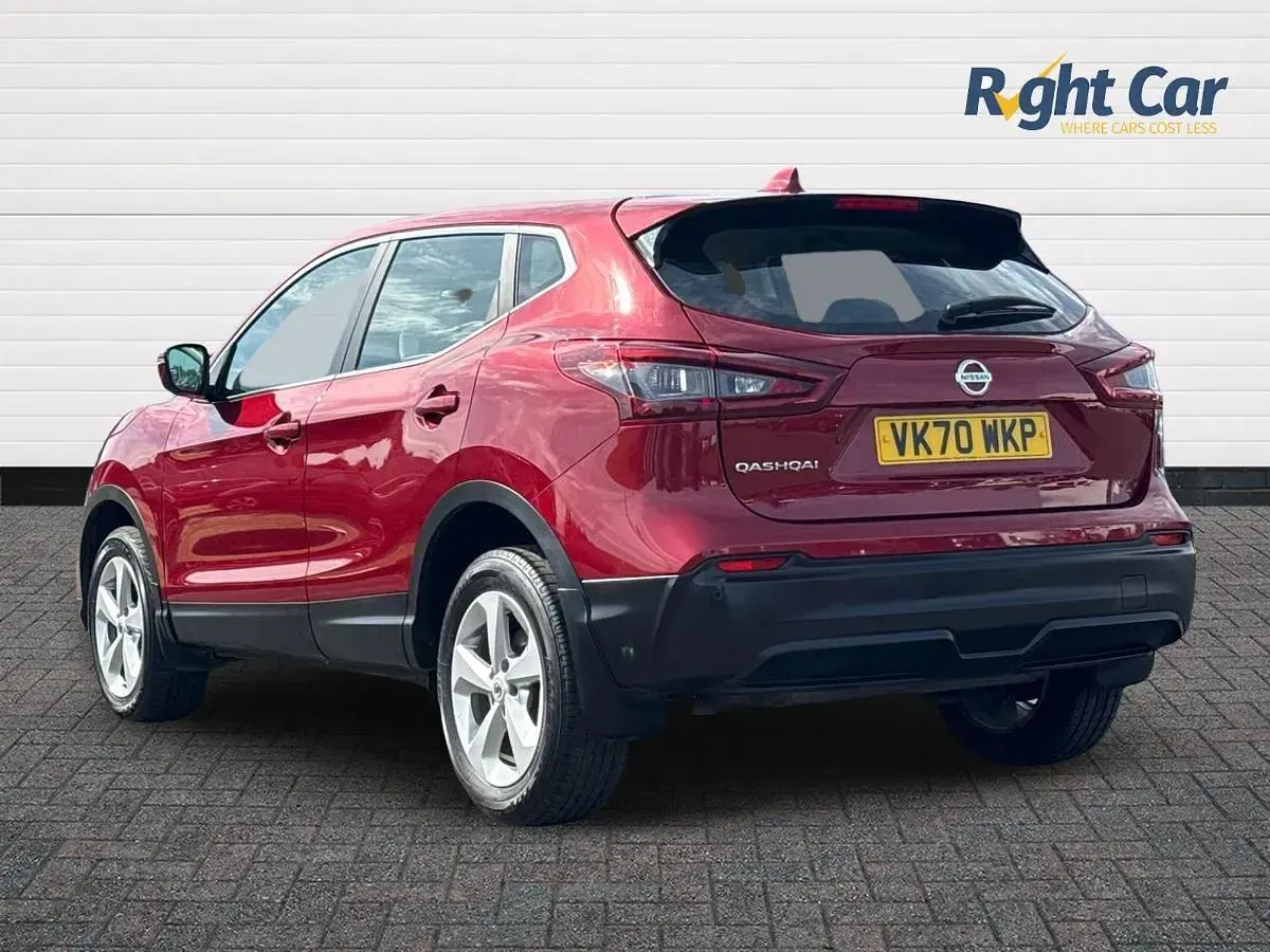 Used Nissan Qashqai Acenta Premium 160 HP (117 kW) 2020 Red SUV