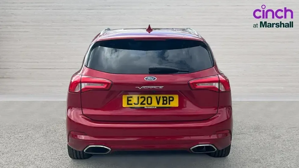 Used Ford Focus Vignale 150 HP (110 kW) 2020 Red Estate