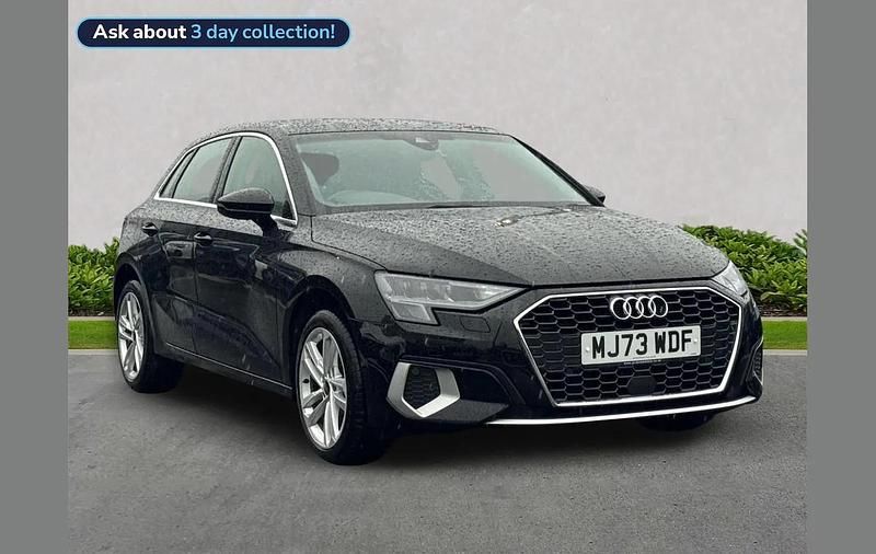 Used Audi A3 Sport 110 HP (80 kW) 2024 Black Hatchback