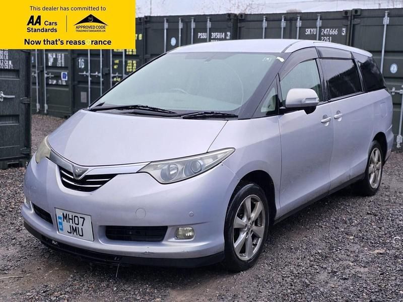 Used Toyota Estima Hybrid 2007 Silver MPV