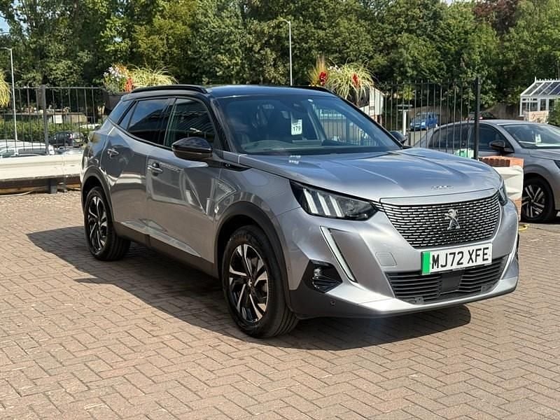 Grey Used 2022 Peugeot e-2008 GT SUV | £15,299 (A bit pricey) - Image 1/4
