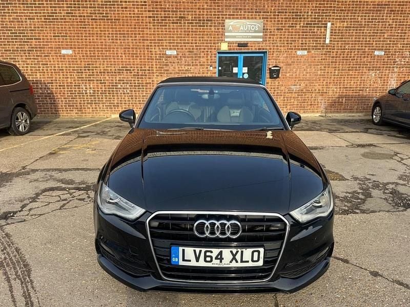 Used Audi A3 Cabriolet S-Line 2014 Black Cabriolet