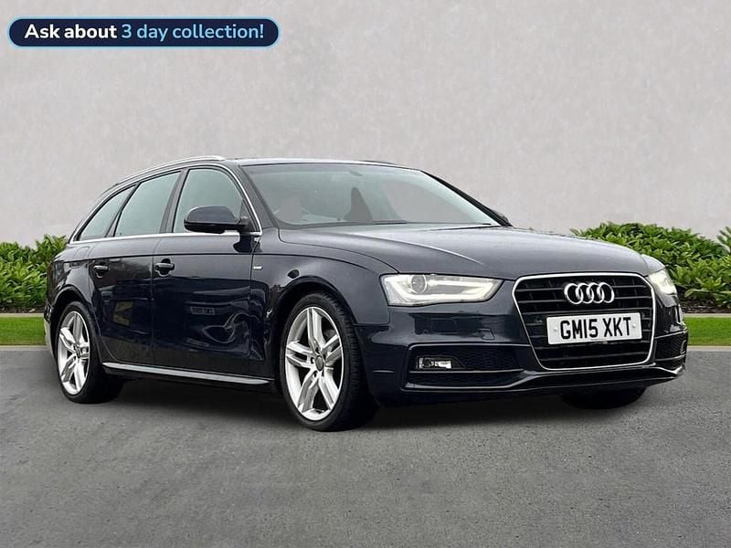 Blue Used 2015 Audi A4 S-Line Estate | £10,995 (Fair price) - Image 1/4
