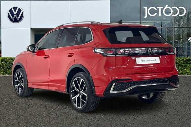 Used VW Tiguan R-line 150 HP (110 kW) 2024 Red SUV
