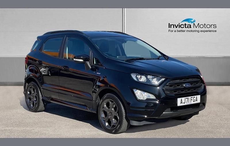 Black Used 2022 Ford Ecosport ST-Line SUV | £14,000 (Fair price) - Image 1/4