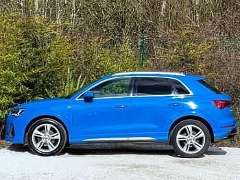 Usado Audi Q3 S-Line 150 CV (110 kW) 2019 Azul SUV