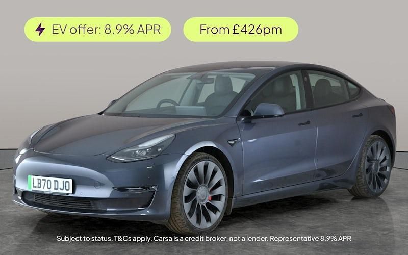 Used 2023 Tesla Model 3 Performance Sedan | £22,221 (Fair price) - Image 1/2
