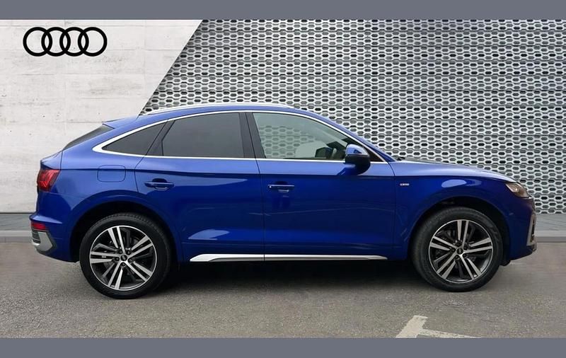 Used Audi Q5 S-Line 204 HP (150 kW) 2021 Blue SUV