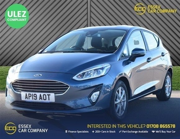 Blue Used 2019 Ford Fiesta Zetec Hatchback | £9,995 (Good price) - Image 1/1
