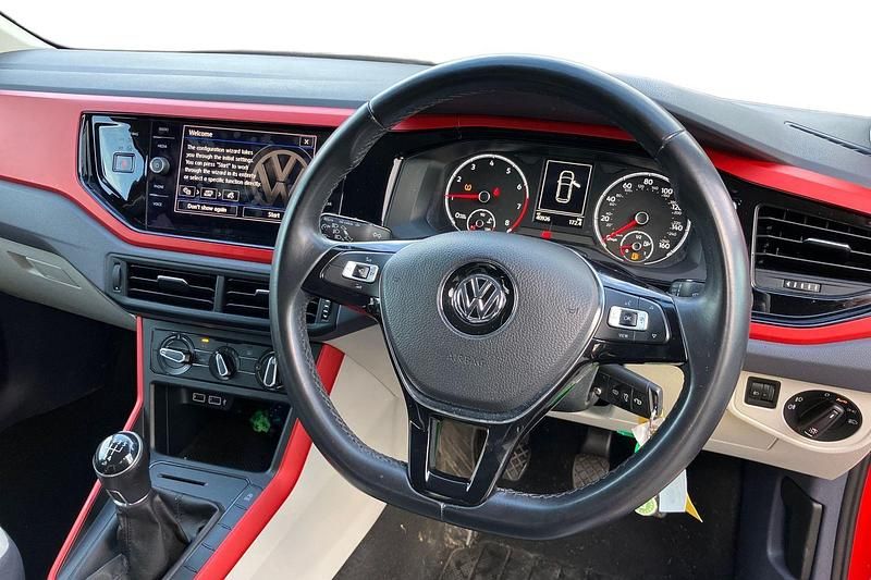 Used VW Polo Beats 95 HP (69 kW) 2019 Red Hatchback