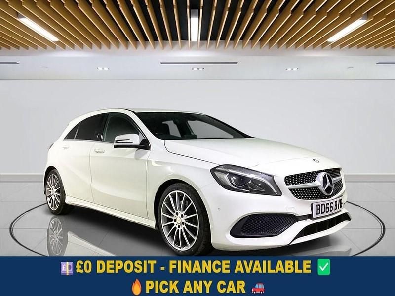 White Used 2016 Mercedes A220 AMG line Hatchback | £10,799 (Fair price) - Image 1/4