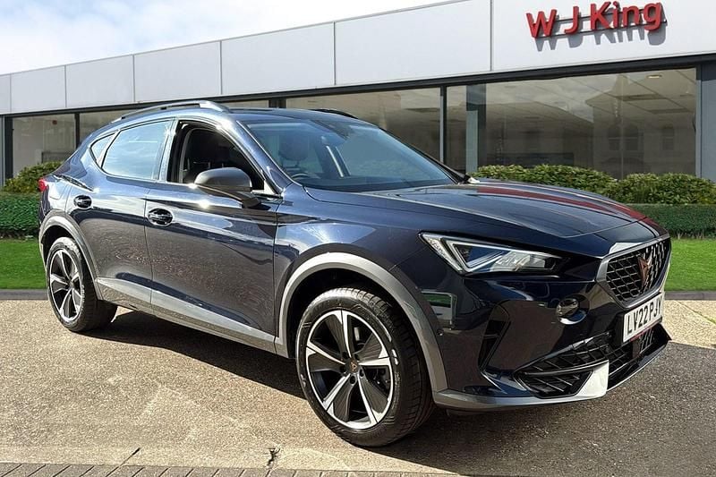 Used Cupra Formentor 150 HP (110 kW) 2022 Blue SUV