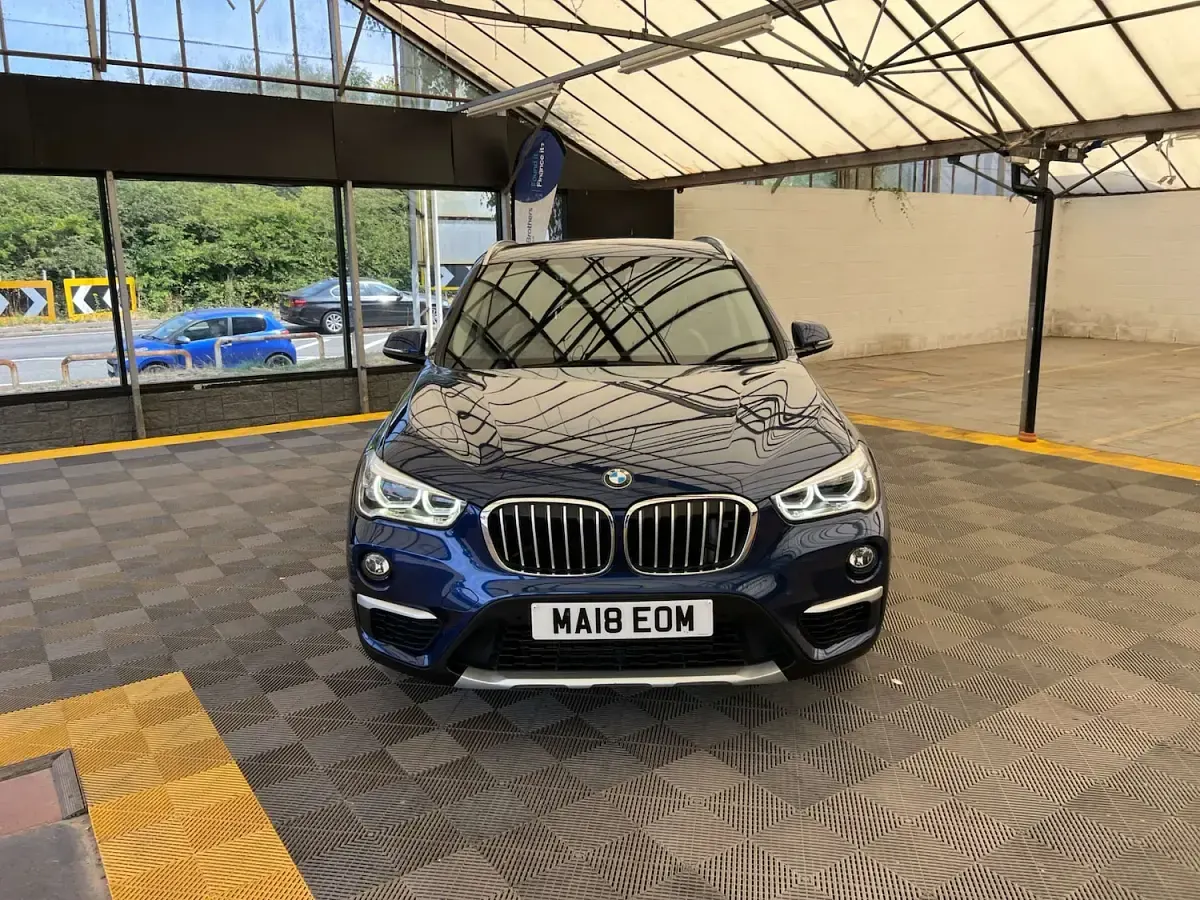 Used BMW X1 xLine 192 HP (141 kW) 2018 Blue SUV
