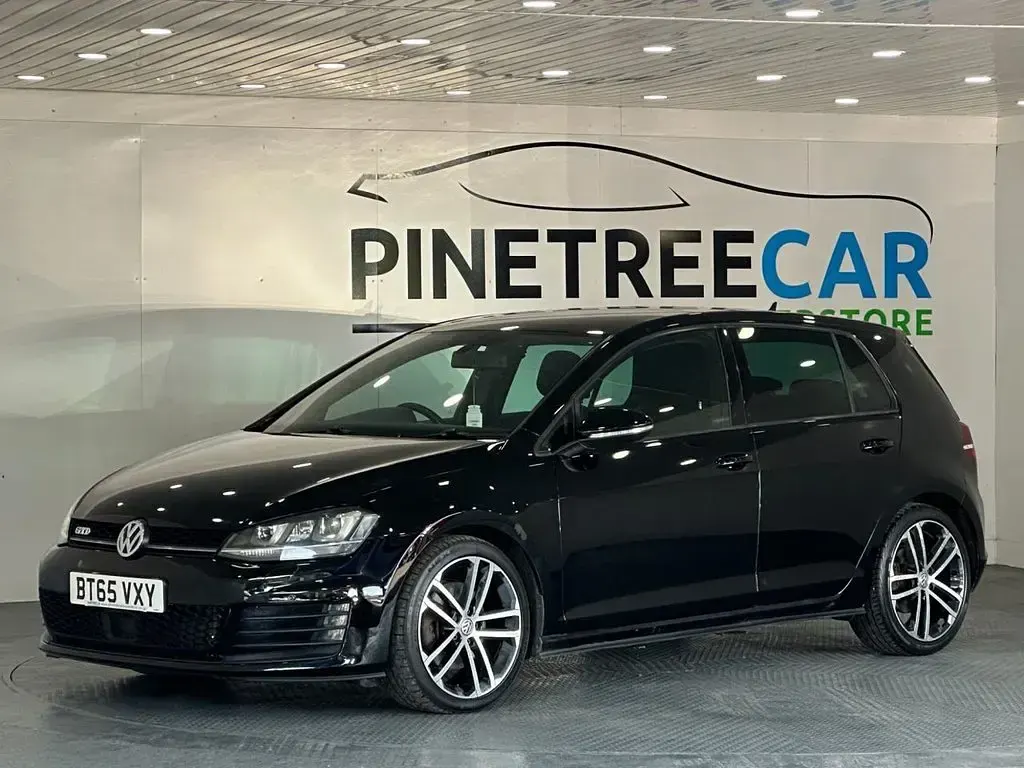 Used VW Golf VII GTD 184 HP (135 kW) 2016 Black Hatchback