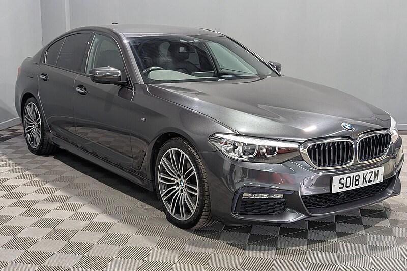 Used BMW 520 M Sport 190 HP (139 kW) 2018 Grey Sedan