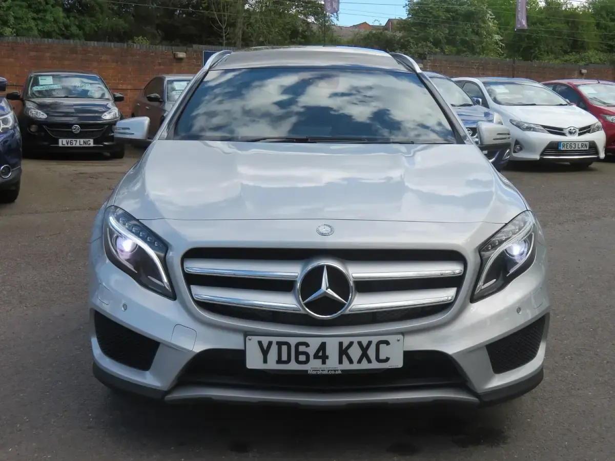 Used Mercedes GLA220 AMG line 170 HP (125 kW) 2014 Silver SUV