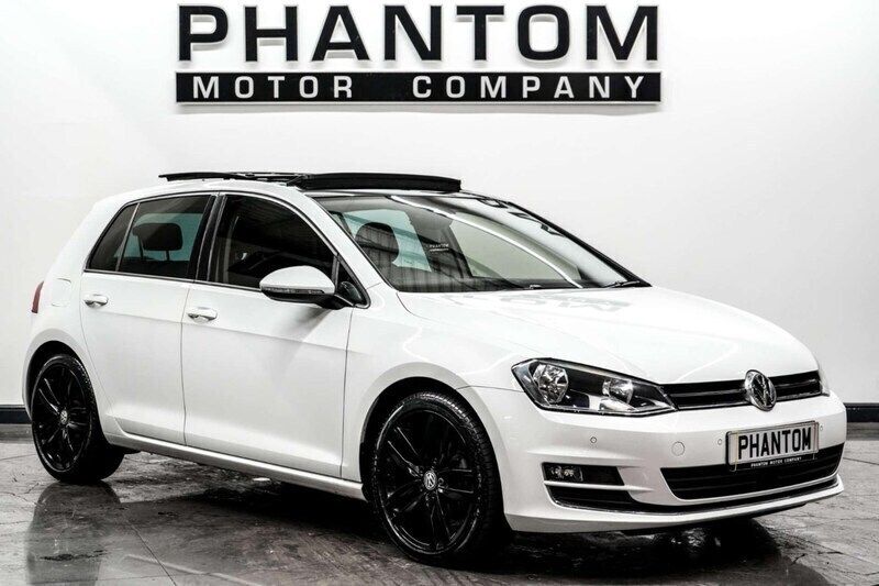 White Used 2016 VW Golf VII GT Hatchback | £14,490 (Fair price) - Image 1/4