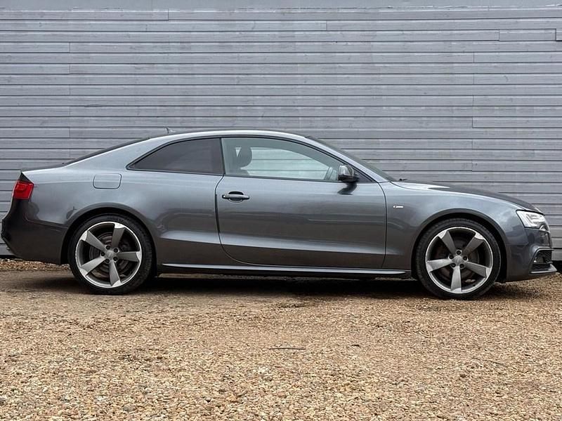 Used Audi A5 Black Edition 177 HP (130 kW) 2013 Grey Coupe