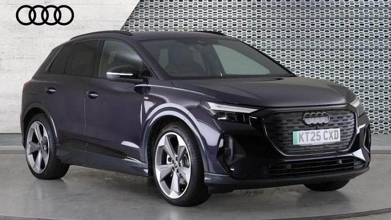 Used Audi Q4 e-tron Black Edition 210 kW (286 HP) 2025 Mauve/purple SUV